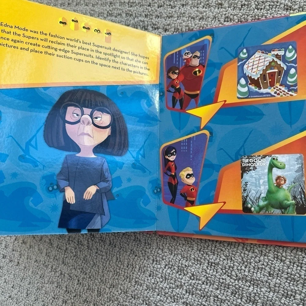 Disney Pixar Incredibles 2 Stuck on Stories